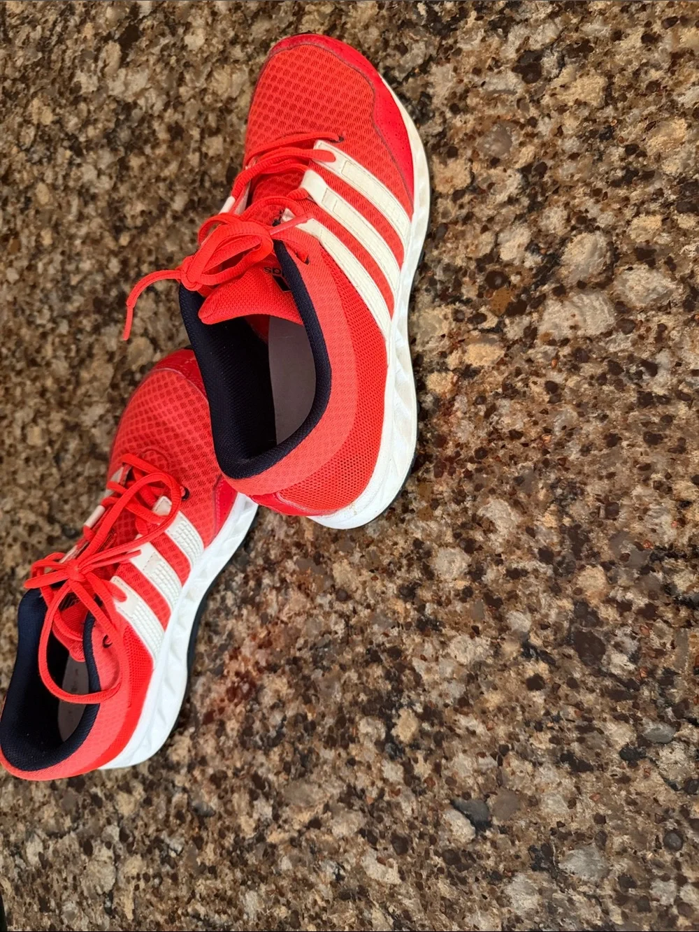 Men's orange Athletic Lace-Up Sneakers